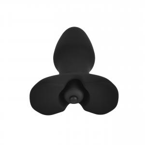 VN120102  Small vibrating sleek silicone butt plug suitable for beginner anal play