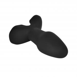 VN120102  Small vibrating sleek silicone butt plug suitable for beginner anal play