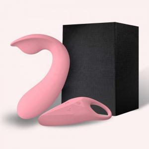 Female wearable remote control silicone clitoris Vibrator