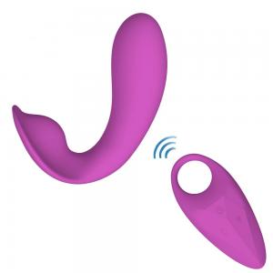 Female wearable remote control silicone clitoris Vibrator